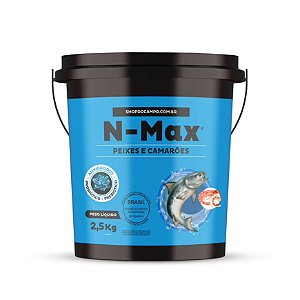 N-MAX PEIXES E CAMARÕES 2,5KG