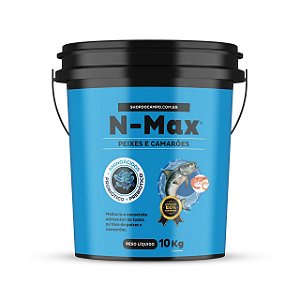 N-MAX PEIXES E CAMARÕES 10KG