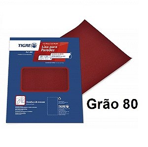 LIXA MASSA/MADEIRA TIGRE GRÃO 80