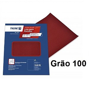 LIXA MASSA/MADEIRA TIGRE GRÃO 100
