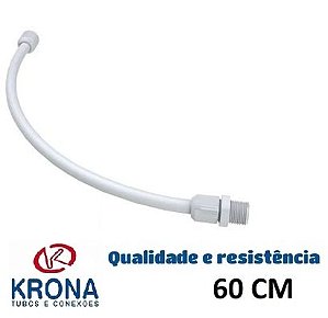 ENGATE PLÁSTICO RABICHO FLEXÍVEL 60CM - KRONA