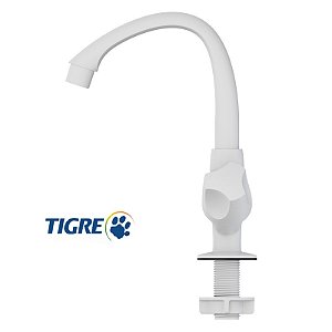 TORNEIRA BANCADA ORBE BRANCA - TIGRE