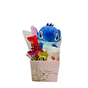 Box Stitch com Caneca & Chocolates  Doçura e Fofura em um Só Presente!