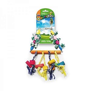Brinquedo Papagaio Balançoo Chocalho