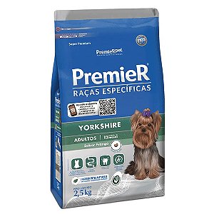 Ração Premier Yorkshire Adultos 2,5 kg