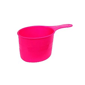Medidor de Ração Plástico Rosa Sanremo 240 ml