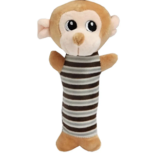 Brinquedo de Pelúcia para Cães Macaquinho Longo The Pets Brasil The Pets
