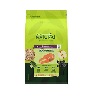 Ração Guabi Natural Cães Adultos Raças Médias Salmão e Cevada 2,5 kg