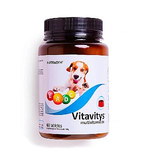 Suplemento para Cachorro Vitavitys com 60 Tabletes Único