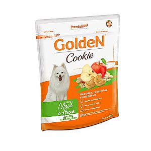 Cookie Golden Cães Adultos Porte Pequeno Maçã e Aveia 350 g