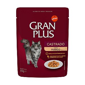 Sache Gran Plus Gato Cast Frango 85g