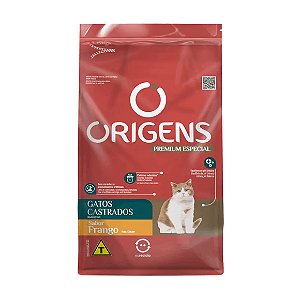 Ração Origens Gatos Castrados Frango 10,1kg