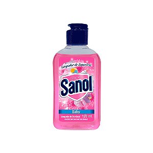 Limpador de Superfície Sanol Baby 120 ml