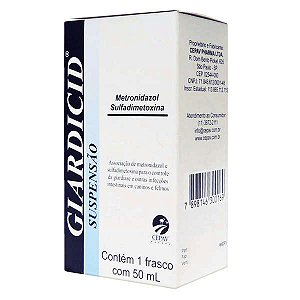 Giardicid 50ml Suspensao