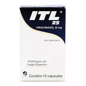 Itl 25mg Com 10 Capsulas