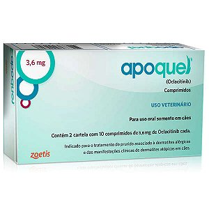 Apoquel 3,6mg 3 A 8,9kg