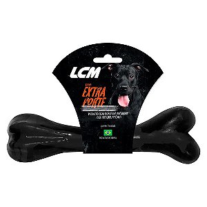 Osso Borracha Extra Forte para Cães LCM G