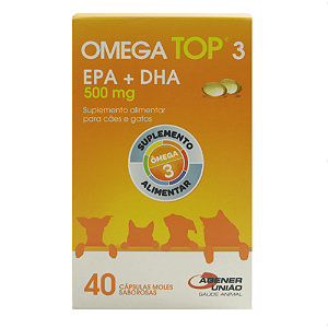 Omega Top 3 C/ 40 Caps 500mg