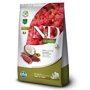 Ração N&D Quinoa Cães Adultos Skin & Coat Pato 800 g