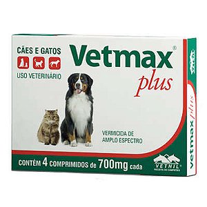 Vetmax Plus 4 Comprimidos