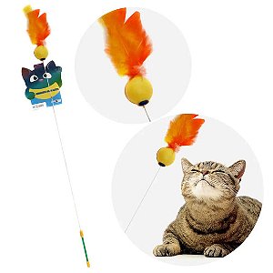 Varinha para Gatos Mara Cat Brinquedo Sortido Único