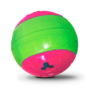 Brinquedo Dispenser Snack Ball Rosa Truqys Único