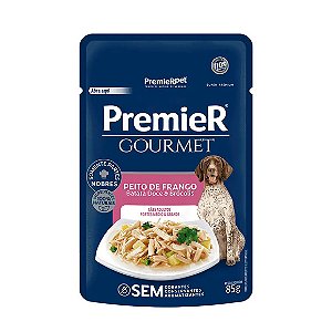 Sache Premier Gourmet Cao Ad Md/gd P Fgo 85g
