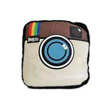 Brinquedo Pelucia Mordedor Instagram