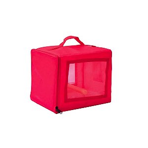 Bolsa De Transporte Para Calopsita Pet Piu Vermelho Único