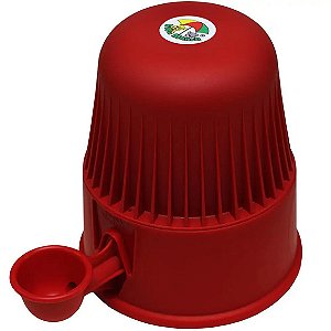 Bebedouro Inteligente 2,0 Litros Vermelho Plástico Único