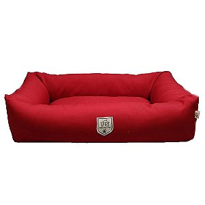 Cama Retangular Fábrica Pet Vermelha G