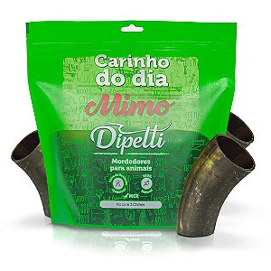 Mordedor Mimo - 3 Chifres Dipetti 3 unidades