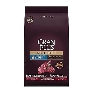 Ração GranPlus Gourmet Gatos Adultos Castrados Ovelha e Arroz 1kg