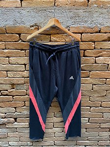 CALÇA ADIDAS BLACK/PINK