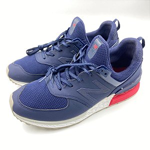 NEW BALANCE 574 SPORT NAVY RED