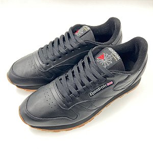 REEBOK CLASSIC LEATHER BLACK GUM