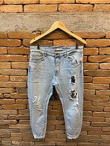 CALÇA ZARA RIPPED
