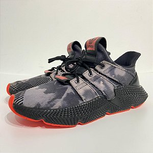 ADIDAS PROPHERE BLEACHED BLACK SOLAR RED