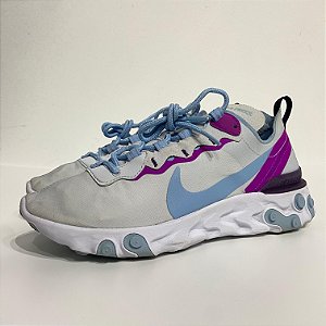 NIKE REACT ELEMENT 55 PSYCHIC BLUE