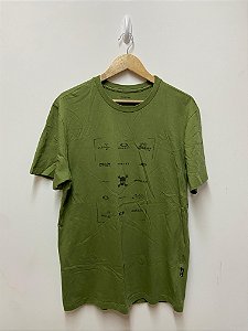 CAMISETA OAKLEY LOGOMANIA GREEN