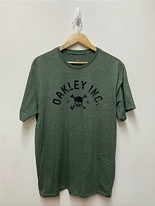 CAMISETA OAKLEY SKULL EMERALD
