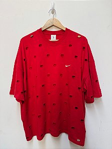 CAMISETA NIKE X JACQUEMUS VERMELHA