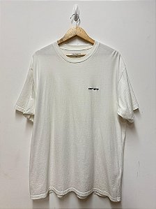 CAMISETA CARHARTT WIP SCRIPT EMBROIDRY WHITE BLACK