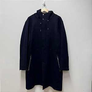 SOBRETUDO LACOSTE LÃ MARINHO