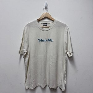 CAMISETA DIESEL WHAT A LIFE