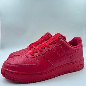 NIKE AIR FORCE LOW TRIPLE RED