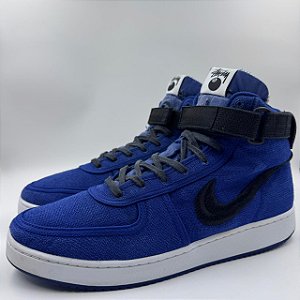 NIKE VANDAL HIGH STUSSY DEEP ROYAL BLUE