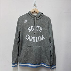 MOLETOM NIKE NORTH CAROLINA GREY