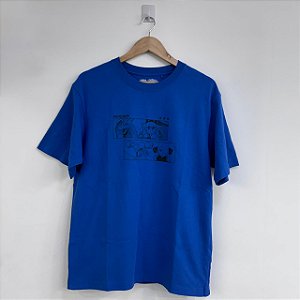 CAMISETA UNIQLO POKEMON MASTERS TRAINERS AZUL