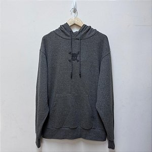 MOLETOM OAKLEY SKULL HERITAGE CINZA